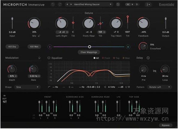 [沉浸式杜比全景声空间化效果插件]Eventide MicroPitch Immersive v1.1.4 [WiN]（4.2Mb）