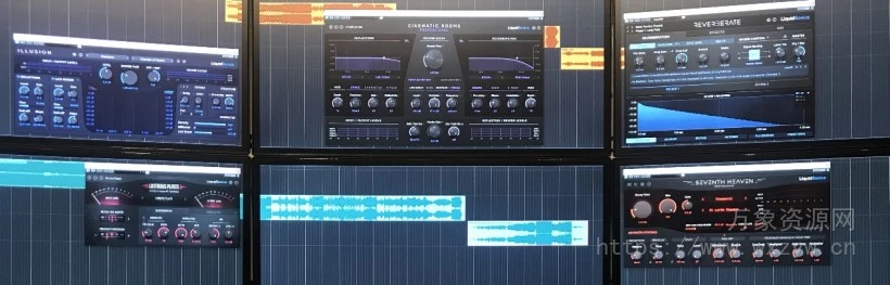 [第七天堂混响五合一 免安装版+安装版]LiquidSonics Bundle NO INSTALL+安装教程+使用教程 [WiN]（19.2Gb）