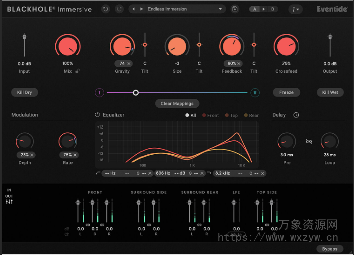 [沉浸式杜比全景混响插件]Eventide Blackhole Immersive v1.1.4 [WiN]（5Mb）