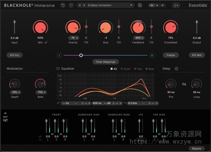 [沉浸式杜比全景混响插件]Eventide Blackhole Immersive v1.1.4 [WiN]（5Mb）