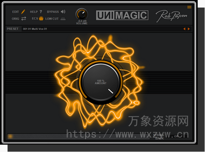 [一键式人声乐器魔法增强效果器]Rob Papen UniMagic v1.0.0 Incl Cracked and Keygen-R2R [WiN]（35Mb）