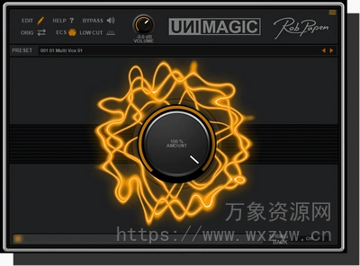 [一键式人声乐器魔法增强效果器]Rob Papen UniMagic v1.0.0 Incl Cracked and Keygen-R2R [WiN]（35Mb）