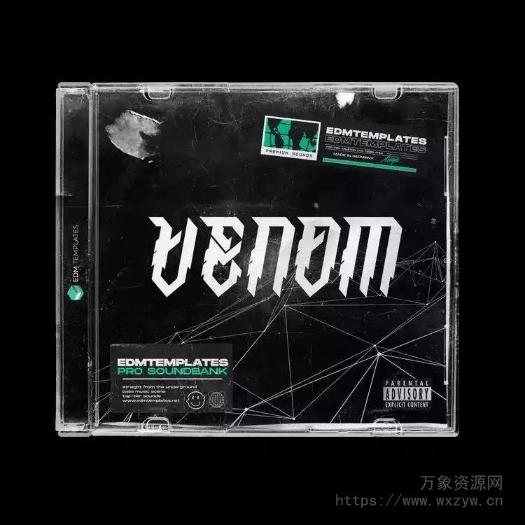 [Ableton工程模板Serum预置Trap陷阱]EDM Templates VENOM（238Mb）