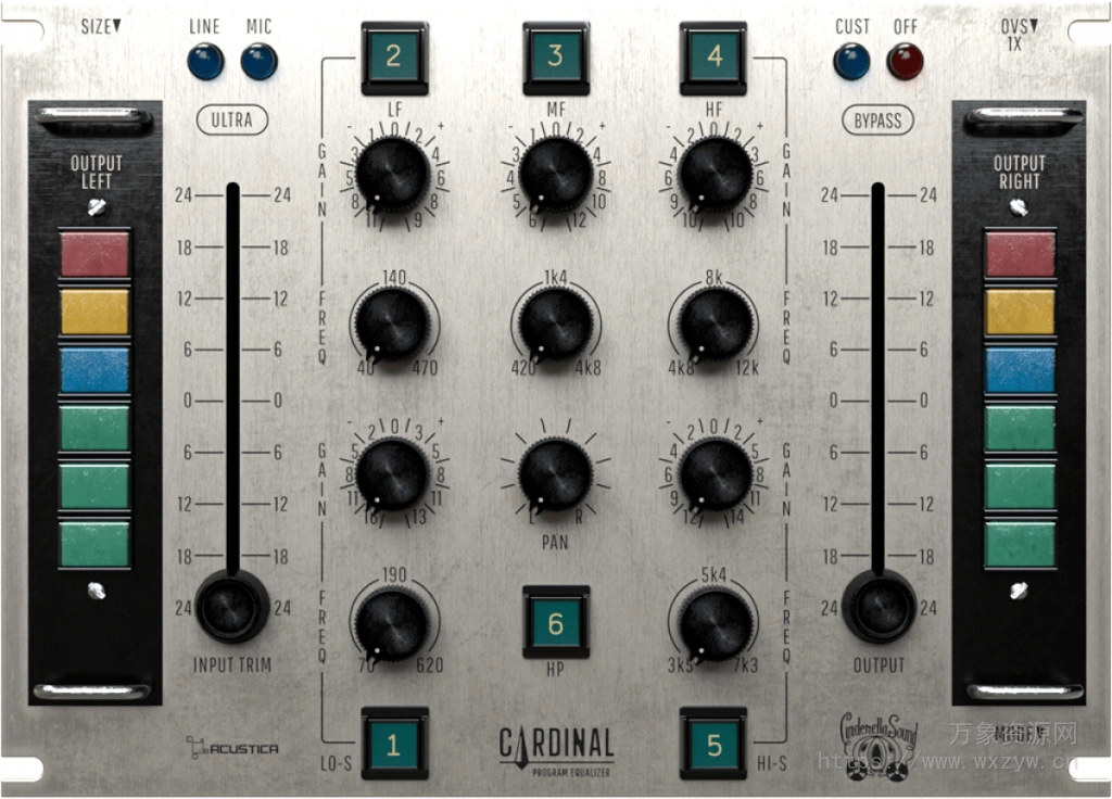 [AA插件经典控制台效果器套装]Acustica Audio Cardinal 2023 [WiN]（368.7Mb）