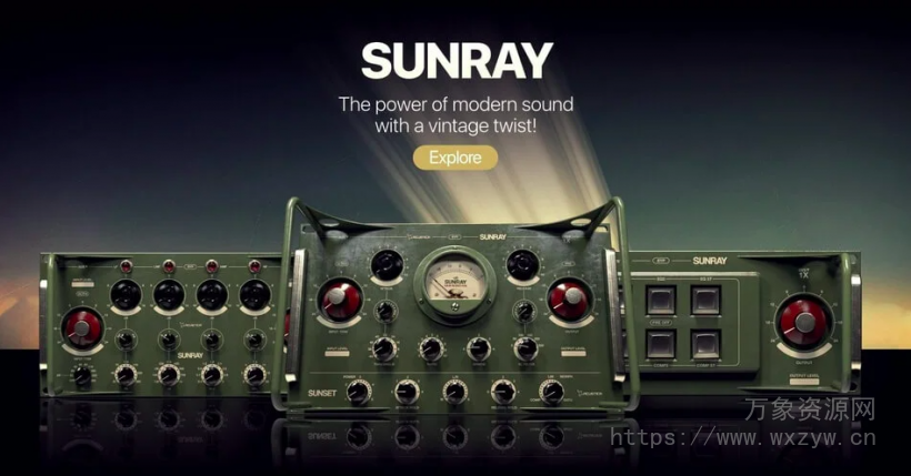 [AA插件通道条效果器套装]Acustica Audio Sunray 2023 [WiN]（312.5Mb）