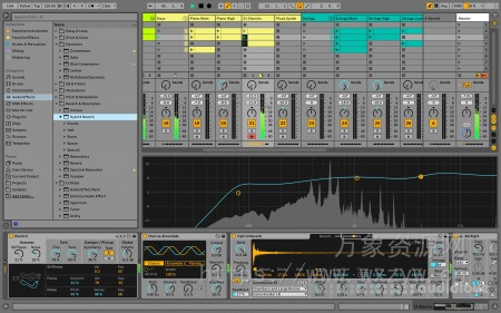 [Ableton工程模板环境氛围]phritz Bonobo Floating Points Type Ad Sync Song Project（539Mb）