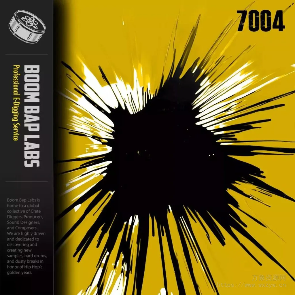 [嘻哈说唱采样]Boom Bap Labs Amen Grimey Gems The Production Vault Series 7004 [WAV]（213Mb）