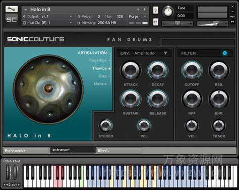 [手碟音源]Soniccouture Pan Drums v1.1.0 [KONTAKT]（3.31Gb）