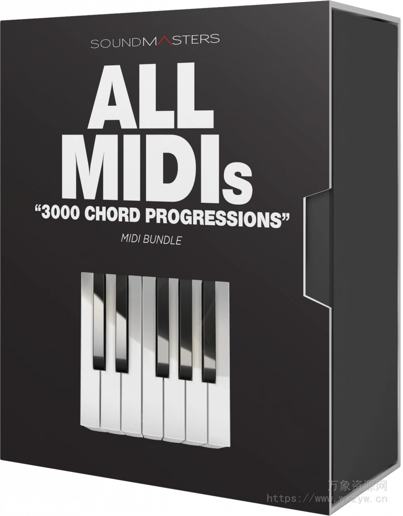 [3000个流行爵士电子舞曲MiDi素材]Soundmasters All MIDI Bundle（31Mb）