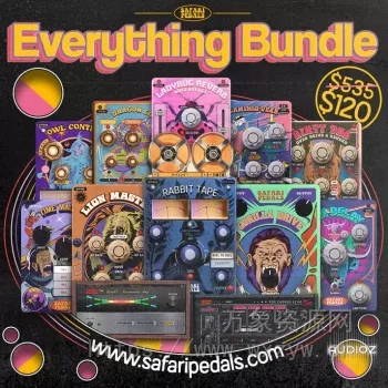 [踏板效果器插件包]Safari Pedals Everything Bundle v2024.05.16 Incl Keygen-R2R [WiN]（174.6Mb）