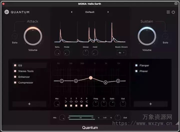 [瞬态整形器插件]Wavesfactory Quantum v1.0.1 [WiN]（20Mb）