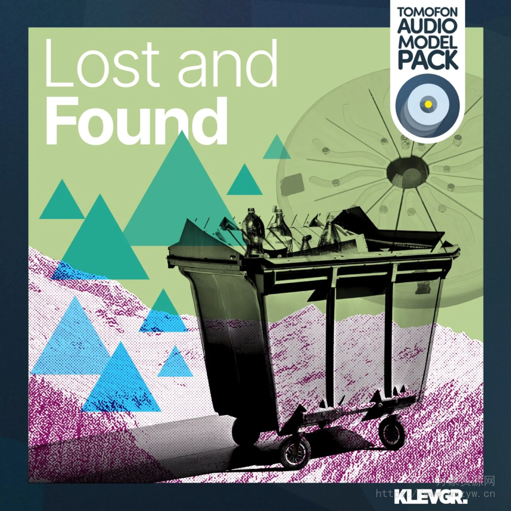 [独特声音乐器插件]Klevgrand Lost And Found Tomofon Sound Pack [WiN, MacOSX, iOS]（29Mb）