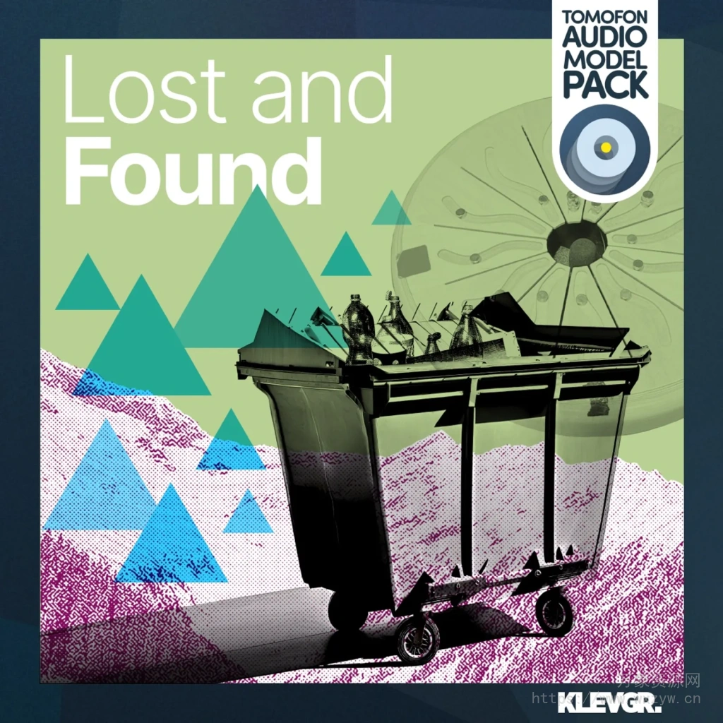 [独特声音乐器插件]Klevgrand Lost And Found Tomofon Sound Pack [WiN, MacOSX, iOS]（29Mb）