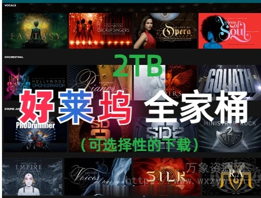 [全家桶] East West PLAY 6 好莱坞管弦乐白金弦乐世界民乐中国风丝绸之路人声系列音源合集 [WiN]（2TB）