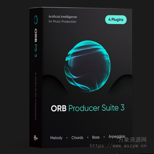 [AI自动人工智能编曲插件]Hexachords Orb Producer Suite v3.0.5/v3.0.1 [WiN, MacOSX]（1.64Gb）