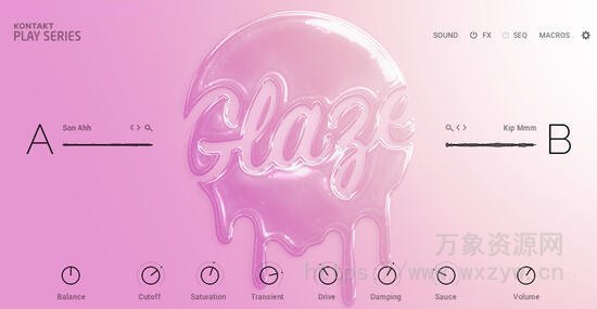 [流行嘻哈RnB甜美人声音源]Native Instruments Play Series Glaze v1.0.0 [KONTAKT]（1.29Gb）