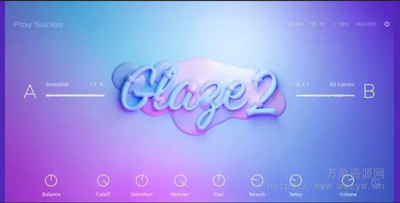 [流行嘻哈RnB甜美人声音源]Native Instruments Play Series Glaze 2 v1.0.1 [KONTAKT]（1.05Gb）