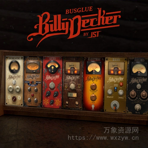 [总线混音母带处理插件包]Joey Sturgis Tones Bus Glue Billy Decker Bundle v1.0.3 [WiN]（57.4Mb）