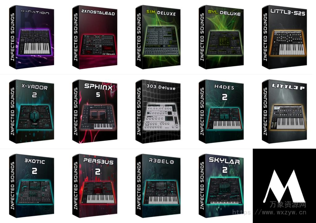 [虚拟迷你合成器合集]Infected Sounds Mini Synth Bundle 02.07.2023 [WiN]（67.8Mb）
