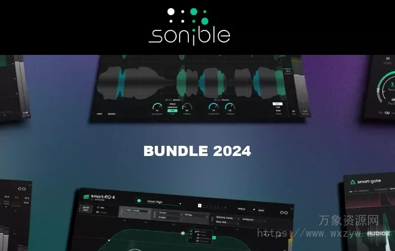 [AI智能插件合集]Sonible Plugins Bundle 2024-5 [MacOSX]（2.89Gb）