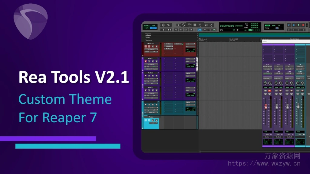 [REAPER主题皮肤]Sound Kajiya Rea Tools Ultimate V2.31[WiN, MacOSX]（57Mb)