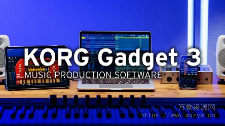 [鼓机合成器]KORG Gadget 3 Plugins v3.1.0 [MacOSX]（2.82Gb）