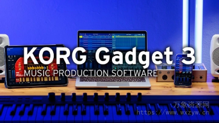 [鼓机合成器]KORG Gadget 3 Plugins v3.1.0 [MacOSX]（2.82Gb）