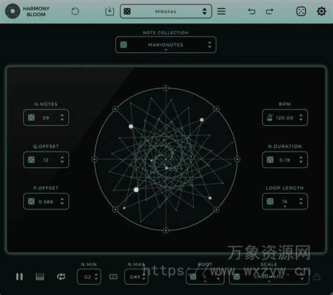 [MIDI节奏生成器]Mario Nieto World Harmony Bloom 1.2.8 [WiN] (5.4Mb)