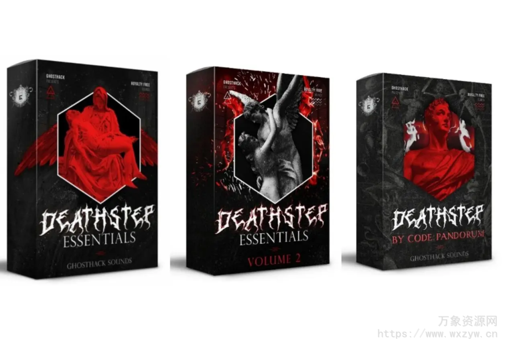 [Tearout Dubstep多风格采样捆绑包]Ghosthack Deathstep Trilogy Bundle [WAV]（1.6Gb）