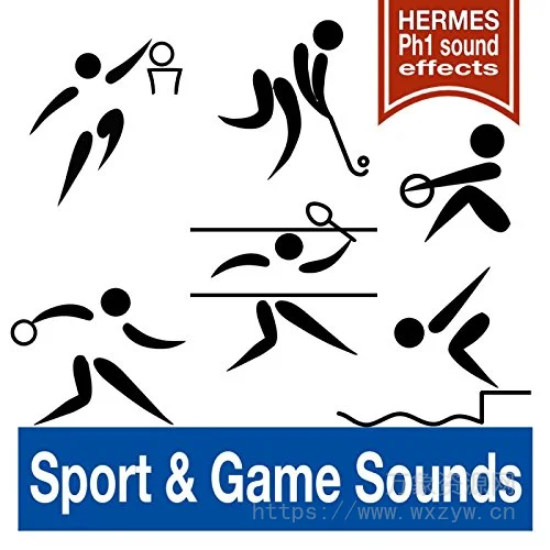 [运动和游戏声音视频配音FX音效库]Hermes PH1 Sound Effects Sport & Game Sounds [WAV]（152.25Mb）