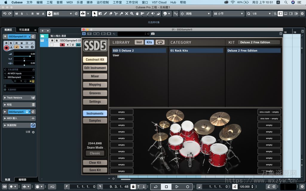 [第五代板岩SSD5鼓] Steven Slate Drums 5 [WiN, MacOSX]（1.95GB+）
