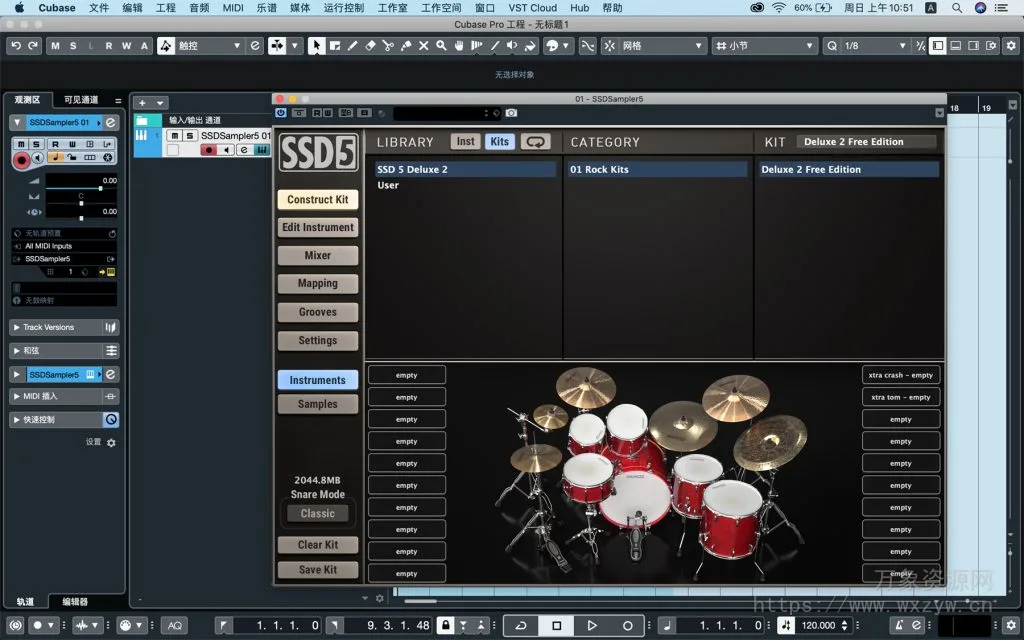 [第五代板岩SSD5鼓] Steven Slate Drums 5 [WiN, MacOSX]（1.95GB+）