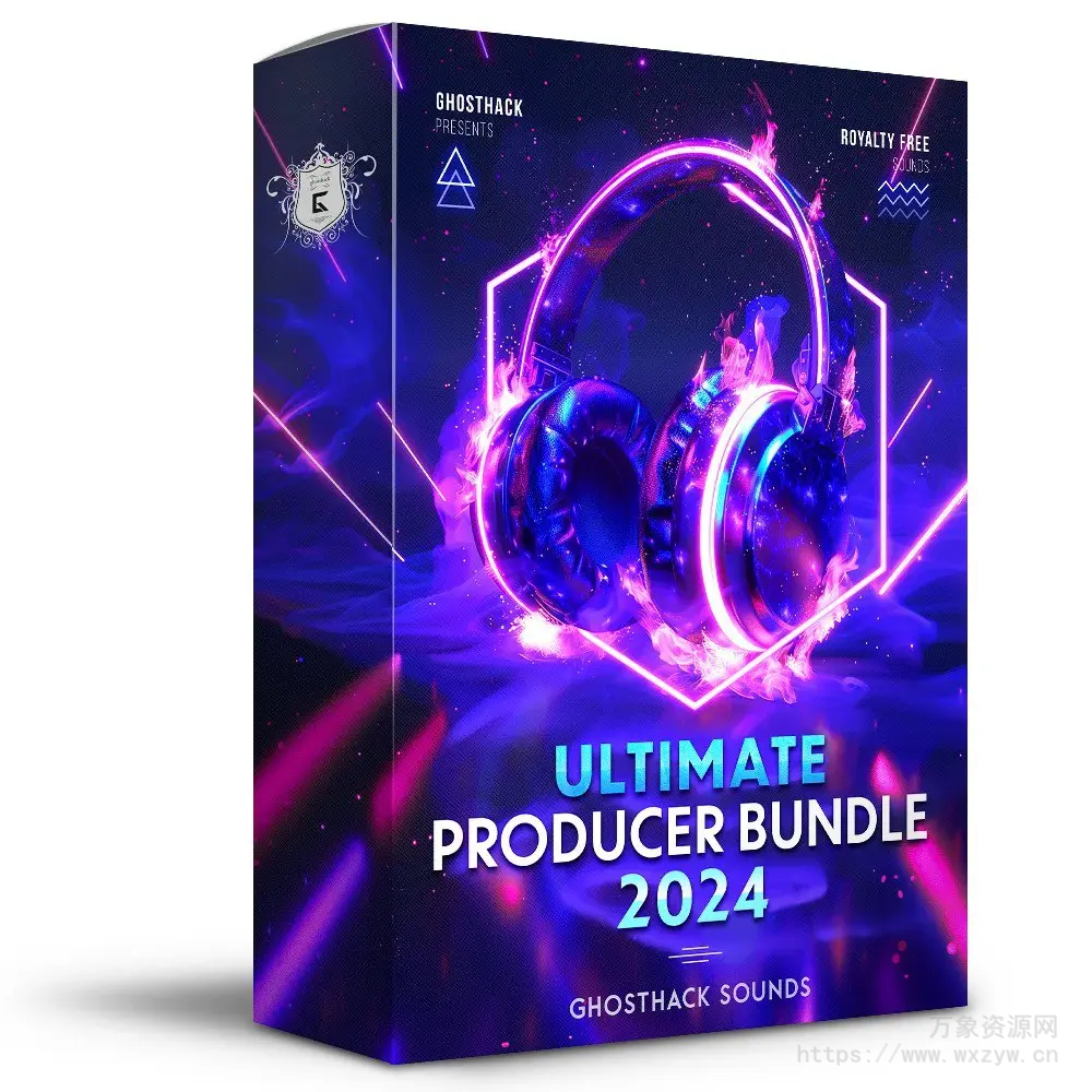 [2024 综合EDM素材Serum预置终极套装]GhostHack Ultimate Producer Bundle 2024 [WAV, MiDi, Synth Presets]（22.9Gb）