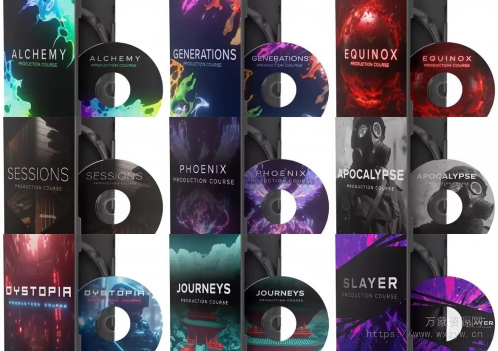 [EDM旋律制作课程合集]Cymatics Production Courses 2024（3Gb）