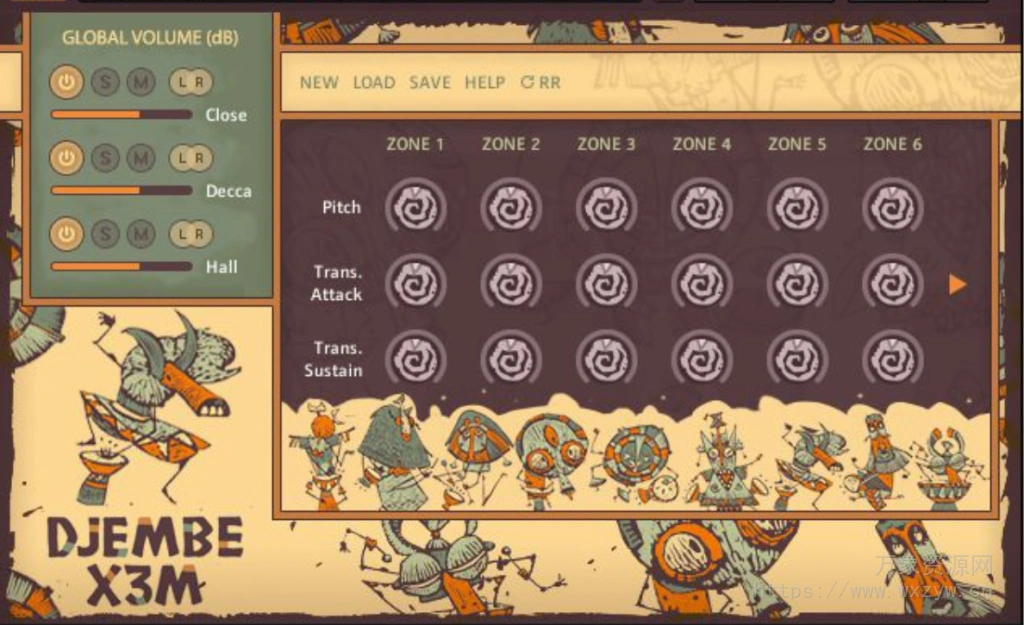 [影视非洲鼓合集]Strezov Sampling Djembe X3M (Player Edition) [KONTAKT]（8.21Gb）
