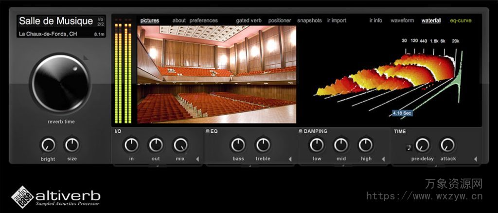 [卷积混响插件]Audioease Altiverb 7 XL v7 / v7.2.8+安装教程 [WiN, MacOSX]（4.66Gb+3.14Gb）