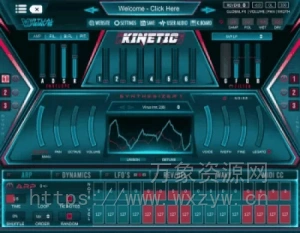 [终极合成器]Virtual Wavs Kinetic v2.0 [WiN, MacOSX]（2.7Gb）