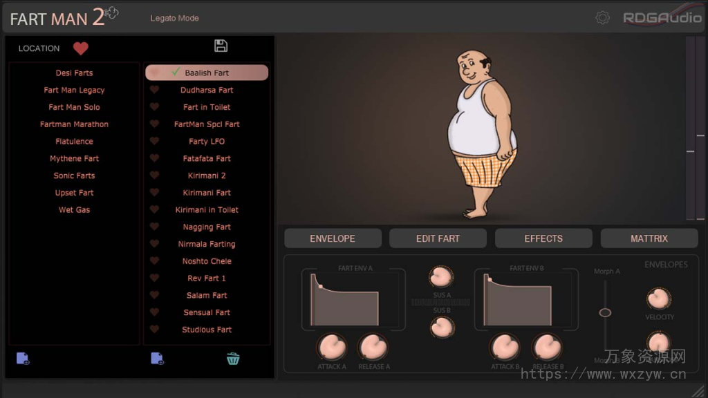 [放屁声音VST插件] RDGAudio FartMan2 v1.0 [WiN]（114.95Mb）