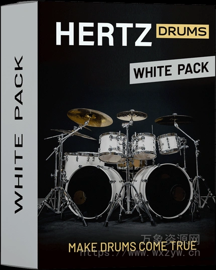 [Hertz Drums音色库]Hertz Instruments Hertz Drums White Pack Library v2.1.0（1.5Gb）