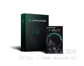[AI混音频谱处理插件] Sonible Pureunmask v1.0.0-R2R [WiN，MacOSX]（94.3Mb）
