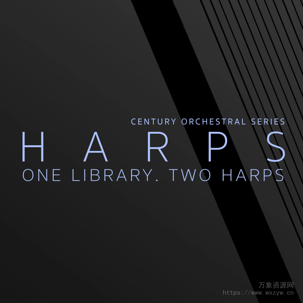 [竖琴和弦音源] 8Dio Century Harps [KONTAKT]（28.09Gb）
