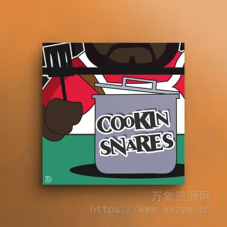 [嘻哈陷阱底鼓采样]DopeBoyzMuzic Cookin Snares [WAV]（3.59Mb）