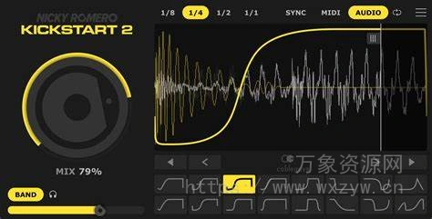 [侧链压缩器]Nicky Romero Kickstart 2 v2.0 [WiN, MacOSX]（17MB）