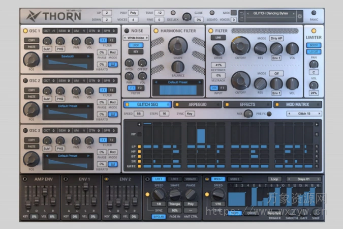 [合成器] Plugin Alliance Dmitry Sches Thorn v1.3.2 U2B [MacOSX]（26.3Mb）