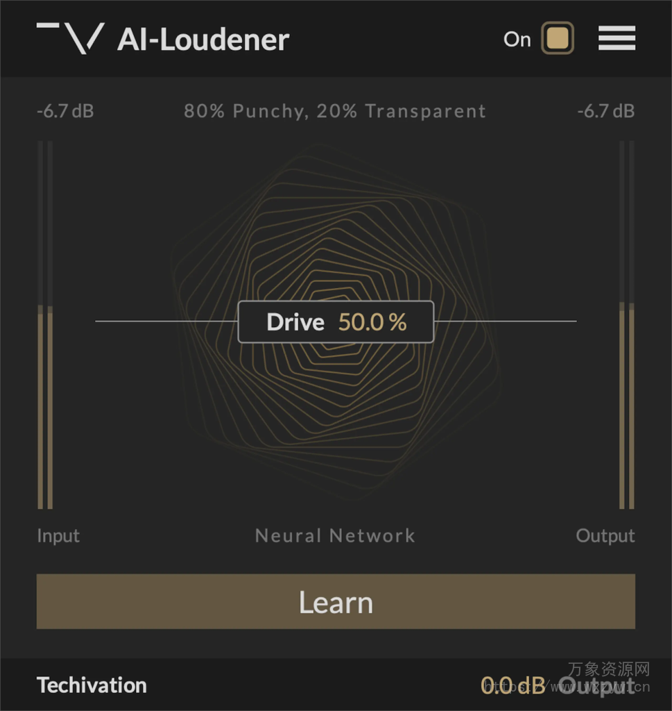 [AI人工智能响度插件] Techivation AI-Loudener v1.0.1 [WiN]（200Mb）