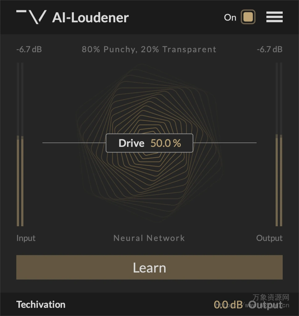 [AI人工智能响度插件] Techivation AI-Loudener v1.0.1 [WiN]（200Mb）
