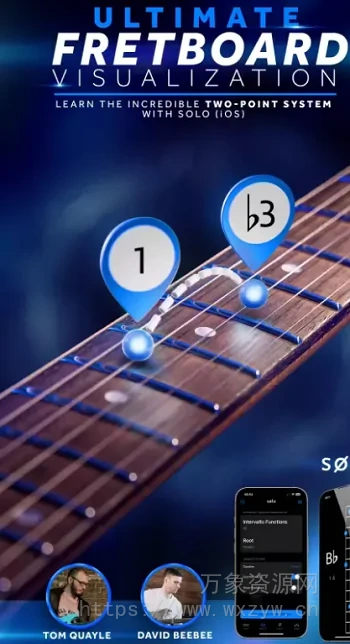 [终极指板可视化教程教程]Solo Trainer Ultimate Fretboard Visualization（1.64Gb）