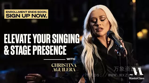 [教程]Masterclass Christina Aguilera Elevate Your Singing and Stage Presence REPACK （3.76Gb）