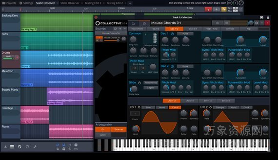 [采样器合成器]Tracktion Software Collective v1.3.3/v1.2.2 Incl Patched and Keygen [WiN, MacOSX]（4.44GB）