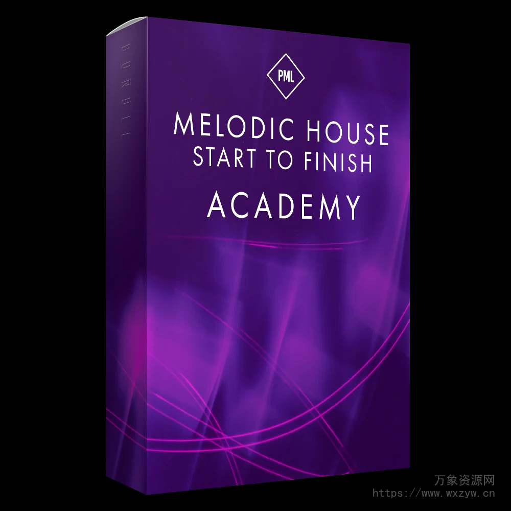 [旋律浩室素材教程]Production Music Live Complete Melodic House Start to Finish Academy REPACK [多格式]（18.35Gb）